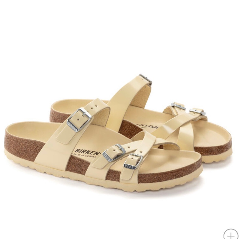 NIB BIRKENSTOCK FRANCA HEX SANDALS BUTTER